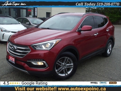 Used 2018 Hyundai Santa Fe Sport Sport,AWD,A/C,Certified,Bluetooth,Backup camera,,, for Sale in Kitchener, Ontario