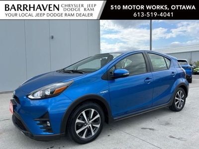 Used 2018 Toyota Prius c Technology Auto Leather Sunroof Low KM's for Sale in Ottawa, Ontario
