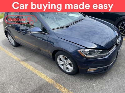 Used 2018 Volkswagen Golf Comfortline w/ Apple CarPlay & Android Auto, Rearview Cam, Bluetooth for Sale in Toronto, Ontario
