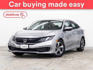 Used 2019 Honda Civic Sedan LX w/ Apple CarPlay & Android Auto, Bluetooth, A/C for Sale in Toronto, Ontario