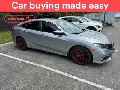 Used 2019 Honda Civic Sedan LX w/ Apple CarPlay & Android Auto, Rearview Cam, Bluetooth for Sale in Toronto, Ontario