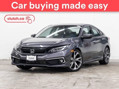 Used 2019 Honda Civic Sedan Touring w/ Apple CarPlay & Android Auto, Bluetooth, Nav for Sale in Toronto, Ontario