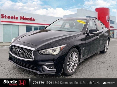 Used 2019 Infiniti Q50 3.0T for Sale in St. John's, Newfoundland and Labrador