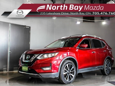 Used 2019 Nissan Rogue SL HEATED SEATS/WHEEL - BOSE AUDIO - LEATHER UPHOLSTERY - ROOF RAILS/CROSSBARS for Sale in North Bay, Ontario