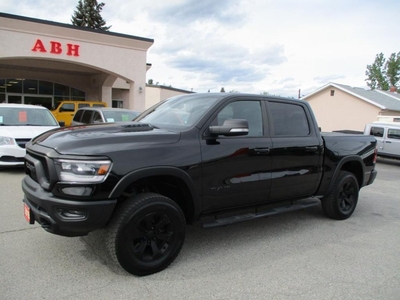 Used 2019 RAM 1500 REBEL CREW CAB SB 4W for Sale in Grand Forks, British Columbia