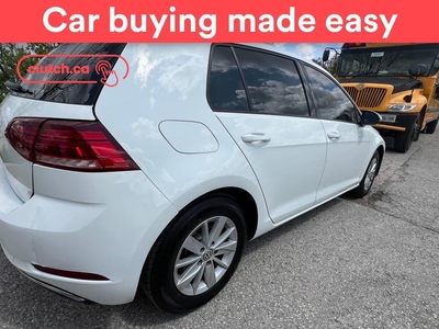 Used 2019 Volkswagen Golf Comfortline w/ Driver Assistance Package w/ Apple CarPlay & Android Auto, Rearview Cam, Bluetooth for Sale in Toronto, Ontario