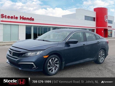 Used 2020 Honda Civic Sedan EX for Sale in St. John's, Newfoundland and Labrador
