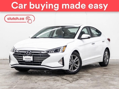 Used 2020 Hyundai Elantra Luxury w/ Apple CarPlay & Android Auto, Bluetooth, Dual Zone A/C for Sale in Toronto, Ontario
