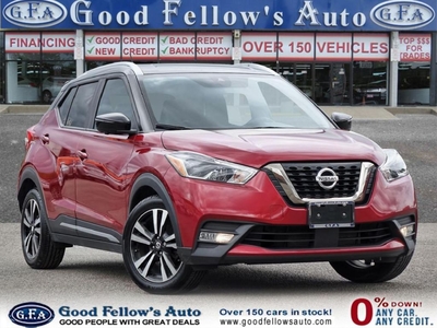 Used 2020 Nissan Kicks SR MODEL, LEATHER SEATS, HEATED SEATS, REARVIEW CA for Sale in North York, Ontario