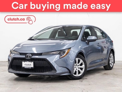 Used 2020 Toyota Corolla LE w/ Apple CarPlay, Bluetooth, Backup Cam for Sale in Toronto, Ontario