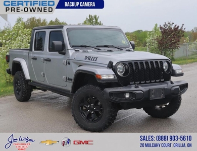 Used 2021 Jeep Gladiator Willys 4x4 BLUETOOTH BACKUP CAMERA for Sale in Orillia, Ontario
