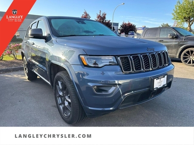 Used 2021 Jeep Grand Cherokee 80th Anniverssary Pano- Sunroof Leather Hitch Low KM for Sale in Surrey, British Columbia