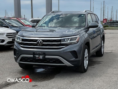 Used 2021 Volkswagen Atlas 3.6L Clean CarFax! Excellent Condition! for Sale in Whitby, Ontario
