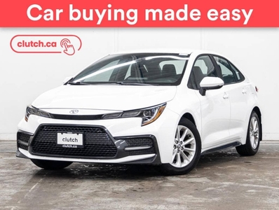Used 2022 Toyota Corolla SE w/ Apple CarPlay & Android Auto, Rearview Cam, Bluetooth for Sale in Toronto, Ontario