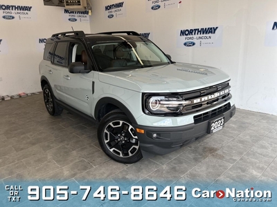 Used 2023 Ford Bronco Sport OUTER BANKS 4X4 TECH PKG LEATHER SUNROOF for Sale in Brantford, Ontario