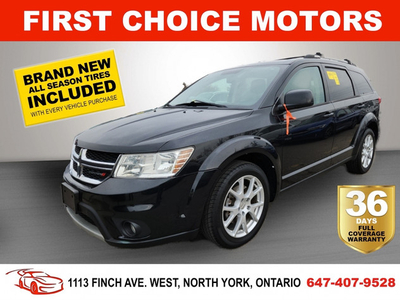 2013 DODGE JOURNEY CREW ~AUTOMATIC, FULLY CERTIFIED WITH WARRANT