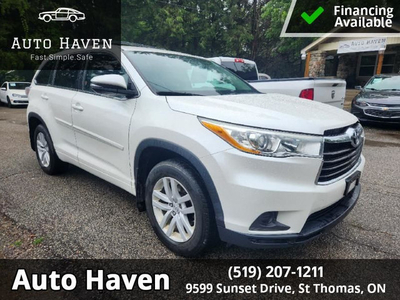 2014 Toyota Highlander LE | ACCIDENT FREE | 7 SEATER |
