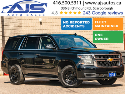 2018 CHEVROLET TAHOE SPECIAL SERVICES POLICE 4WD SUV
