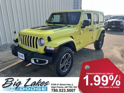 2023 Jeep Wrangler Sahara 4 Door 4x4 2.0L DOHC Engine