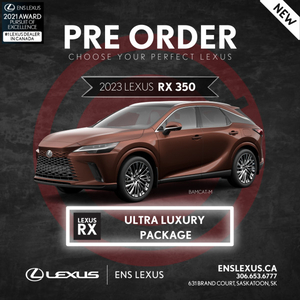 2024 Lexus RX 350 - Ultra Luxury Pre-Order