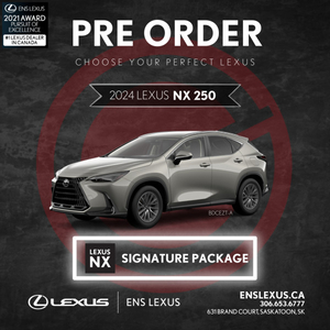 2024 Lexus NX 250 Pre-Order