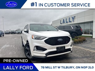 Used 2019 Ford Edge ST, Roof, Nav, Leather/Suede! for Sale in Tilbury, Ontario