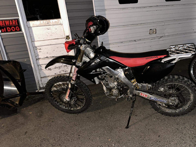 2004 crf 250r trade for a car or cash