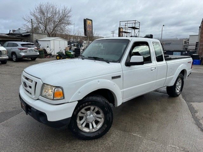2010 Ford Ranger 4WD-SPORT-SUPERCAB-TONNEAU-1 OWNER-NEW BRAKES!