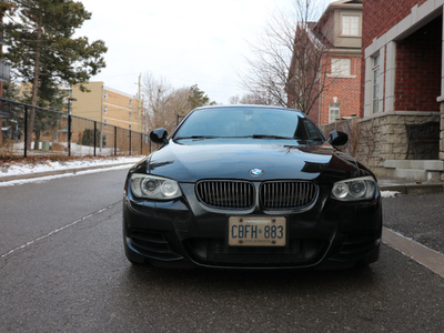 2012 BMW 335is Coupe - Black on Black - Manual 6spd