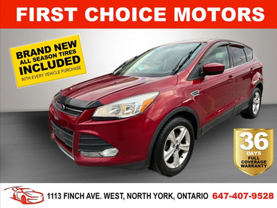 2014 FORD ESCAPE SE ~AUTOMATIC, FULLY CERTIFIED WITH WARRANTY!!!