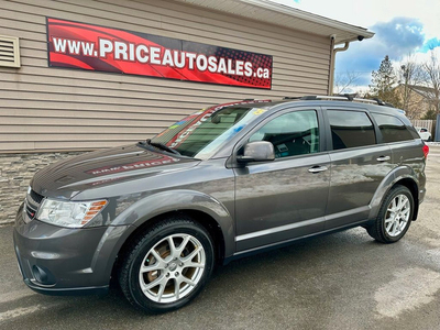 2015 Dodge Journey R/T - HEATED LEATHER - NAV - CAM - ROOF - TV