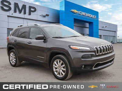 2016 Jeep Cherokee Limited | 4x4 | Leather | Navigation