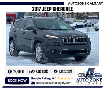 2017 Jeep Cherokee Limited | $226.00 Bi-Weekly