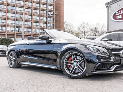 2017 MERCEDES BENZ AMG C 63 S | CABRIOLET | RED INT | CARBON INT