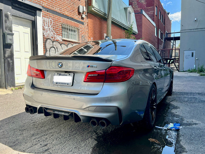 2018 BMW M5 with extended warranty