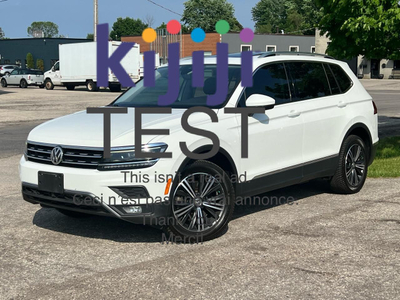 2019 Volkswagen Tiguan Highline 4MOTION