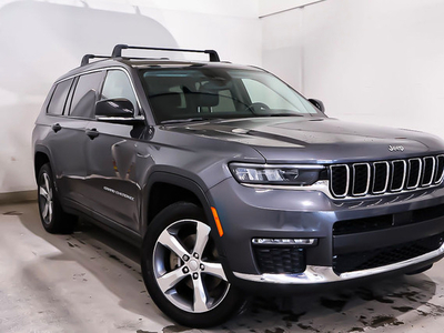 2021 Jeep Grand Cherokee L LIMITED + CUIR + 6 PASSAGERS SIEGES C