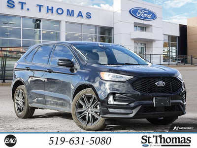 2022 Ford Edge ST-Line AWD Leather Seats Navigation Twin-Panel