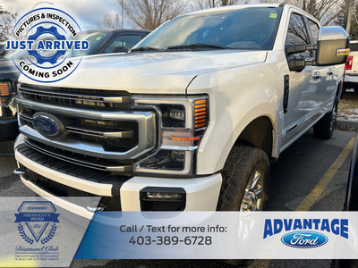 2022 Ford F-350 Platinum FX4 Off-Road Package, Skid Plates, T...