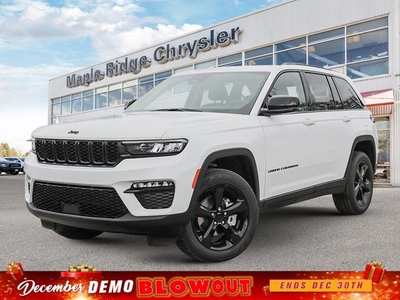 2023 Jeep Grand Cherokee Limited | Demo | 3.6L V6 | Black