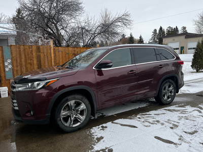 FOR SALE, 2018 TOYOTA HIGHLANDER AWD, LIMITED, TOW PKG, AC SEATS