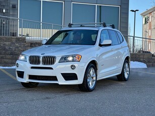 Used 2011 BMW X3 XDRIVE35I RED LEATHER CARPLAY MOONROOF YEAR END BLOWOUT! for Sale in Calgary, Alberta