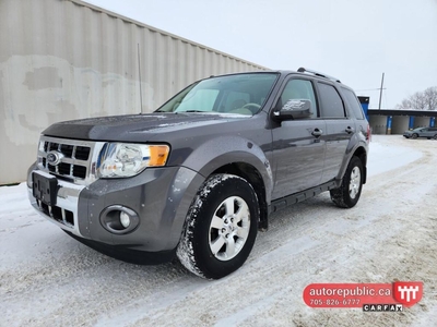 Used 2011 Ford Escape Limited AWD V6 Certified Loaded Extended Warranty for Sale in Orillia, Ontario