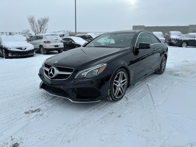 Used 2014 Mercedes-Benz E-Class E350 COUPE RED LEATHER MOONROOF $0 DOWN for Sale in Calgary, Alberta