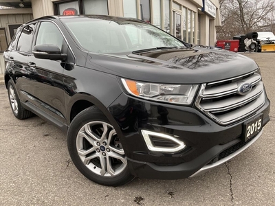 Used 2015 Ford Edge Titanium AWD - LEATHER! NAV! BACK-UP CAM! BSM! REMOTE START! for Sale in Kitchener, Ontario