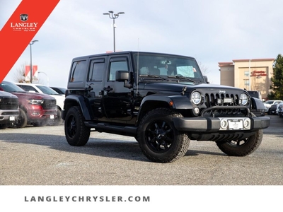 Used 2015 Jeep Wrangler Unlimited Sahara Low KM Locally Driven for Sale in Surrey, British Columbia