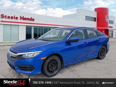 Used 2016 Honda Civic Sedan EX for Sale in St. John's, Newfoundland and Labrador