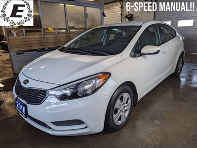 Used 2016 Kia Forte LX 6-SPEED MANUAL!! for Sale in Barrie, Ontario
