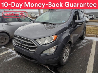 Used 2018 Ford EcoSport SE w/ SYNC 3, Bluetooth, Backup Cam, Nav for Sale in Bedford, Nova Scotia