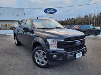 Used 2018 Ford F-150 LARIAT 4X4 SUPERCREW W/ MOONROOF / SPORT PACK for Sale in Port Hawkesbury, Nova Scotia